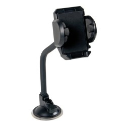MULTI-SUPPORTO UNIVERSALE PER NAVIGATORI,PALMARI,CELLULARI ATTACCO CON VENTOSA BRACCIO 25 CM