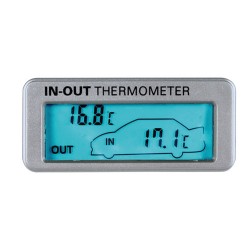 TERMOMETRO ELETTRONICO INT./EST. 12/24V - SILVER