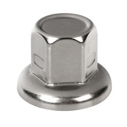SET 40 PZ. COPRIBULLONI 32 MM. ACCIAIO INOX