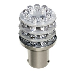 LAMPADA MULTILED ROSSO 24V 21W 36 LED X STOP, RETRONEBBIA ES.