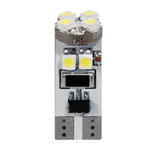 LAMPADA LED 24V. T10  8 LED A COPPIA