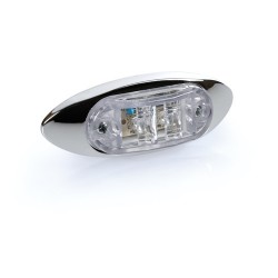 LUCE INGOMBRO 2 LED BIANCHI 24V.