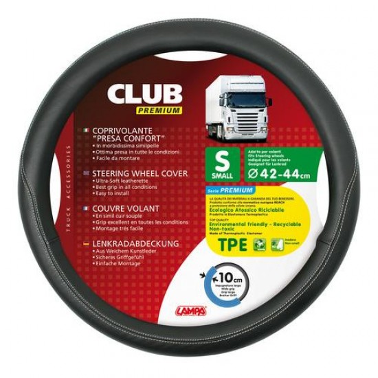 COPRIVOLANTE CLUB NERO 42-44 CM.