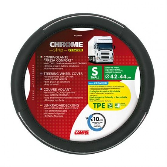 COPRIVOLANTE CROME-STRIP PREMIUM 42-44 CM.