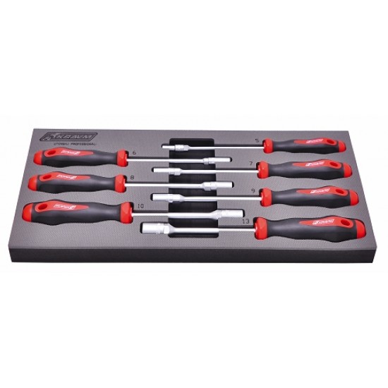 GIRAVITI A BUSSOLA 5-13 MM SET 7 PZ.