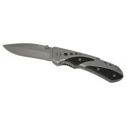COLTELLO SERRAMANICO INOX LAMA 80MM.