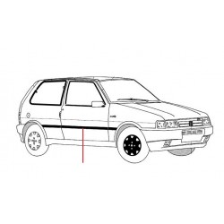 MODANATURA PORTA DX FIAT UNO 89 3P