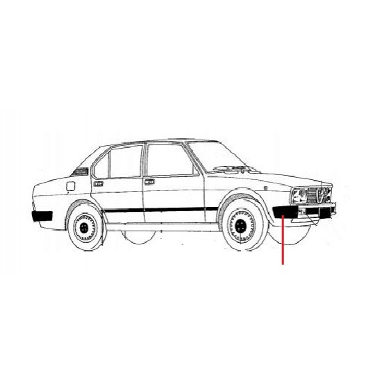 CANTONALE ANT. DX ALFETTA 80/83