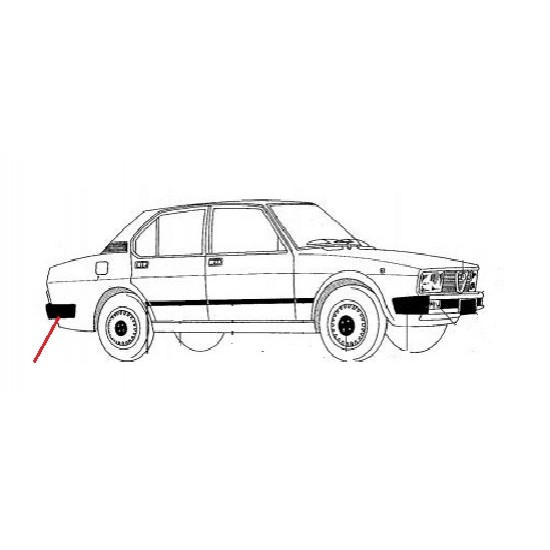 CANTONALE POST. DX GRIGIO SC. ALFETTA 83