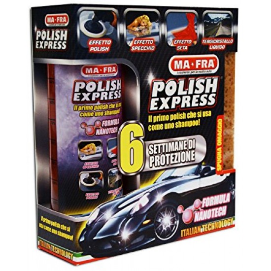 POLISH EXPRESS KIT 250 ML. CON SPUGNA