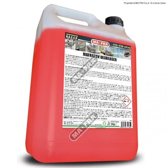 DETERGENTE SGRASSANTE PER PAVIMENTI MAFRAPAV LT.5 DETERGENTE SGRASSANTE PER PAVIMENTI MAFRAPAV LT.5