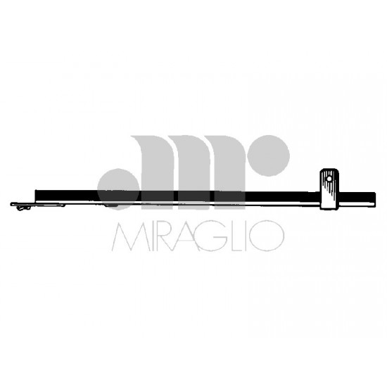GUIDA VETRO LAT. SX PARTE ANT. FIAT  126