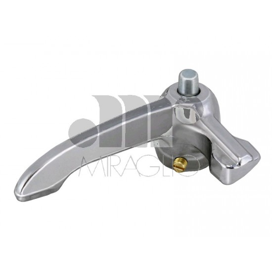 MANIGLIA DEFLETTORE SX CROM. FIAT 126/850/124