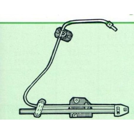 ALZAVETRO ANT. DX FIAT 132 GLS