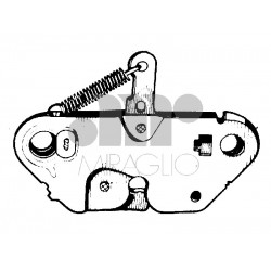 SERRATURA COFANO ANT. FIAT 126