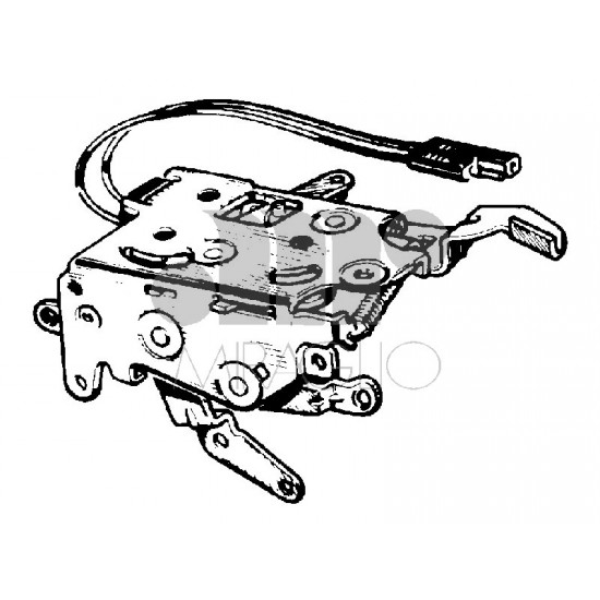 SERRATURA PORTA ANT. DX CENTR. CROMA THEMA
