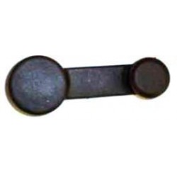 MANIGLIA ALZAVETRO MARRONE RITMO 80