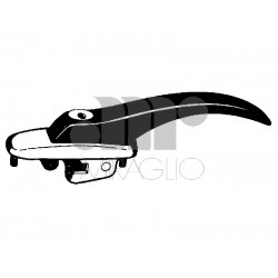 MANIGLIA EST. ANT. DX FIAT 600/850/900T