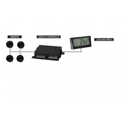 SENSORI PARCHEGGIO FILO PARAURTI CON BUZZER