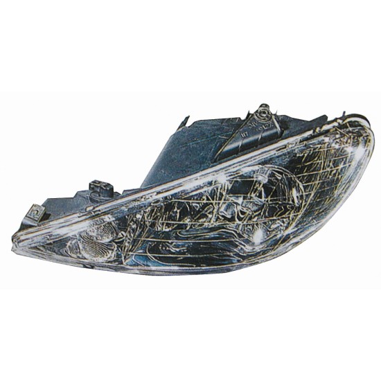 FARO DX DOPPIA PARABOLA PEUGEOT 206 '99->