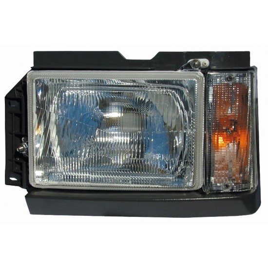 FARO DX C/CORNICE E FANALE IVECO 79-109 ZETA (84007000)