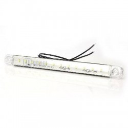 SEGNALATORE INGOMBRO BIANCO 12 LED 12/24 V