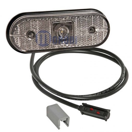 FANALE INGOMBRO LAT. UNIPOINT LED BIANCO CAVO 0.5, MR.12.298,