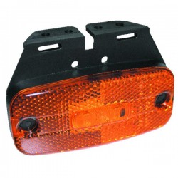 SEGNALATORE INGOMBRO ARANCIO A LED 12/24 C/ST