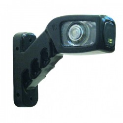 SEGNALATORE INGOMBRO PARAURTI POST. A LED DX BIANCO-ROSSO