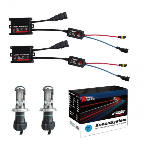 LAMPADE XENON SLIM H4 6000°K