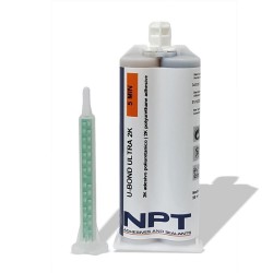 SIGILLANTE X PLASTICHE BICOMP. NERO 5 MINUTI U-BOND ULTRA ML.50