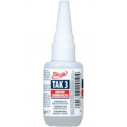 ADESIVO CIANOCRILATO PROF. TAK3 20 GR.