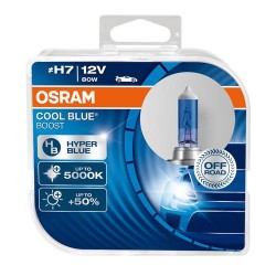 LAMPADE H7 12V 80W COOL BLUE BOOST OSRAM A COPPIA