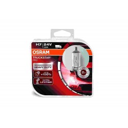 LAMPADE H7 24V TRUCK STAR OSRAM A COPPIA