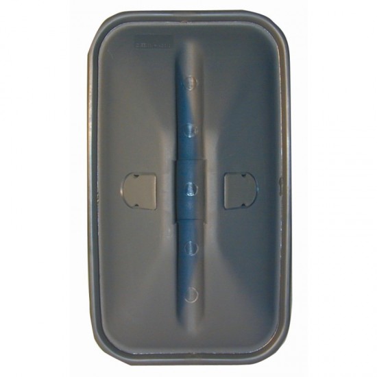 COPPA RETROVISORE GRIGIA IVECO 35X20