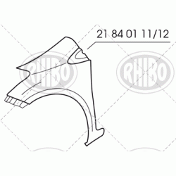 PARAFANGO ANT. DX YARIS 2011-/14-