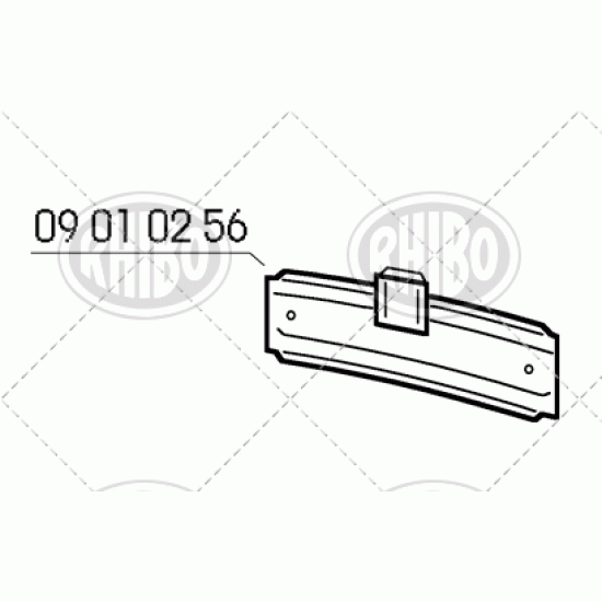 TRAVERSA MOTORE POST. FIAT 500 F-L