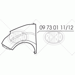 PARAFANGO ANT. SX DOBLO' 10->(FT9103004)(36.57.111)