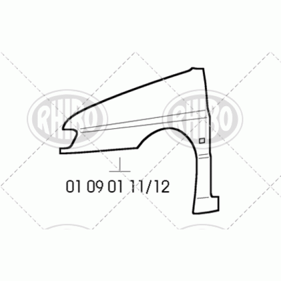 PARAFANGO ANT.SX ALFA 145/146