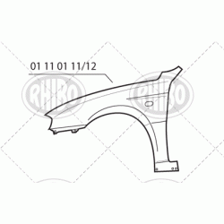 PARAFANGO ANT. DX ALFA ROMEO 147 2000-04 PARAFANGO ANT. DX ALFA ROMEO 147 2000-04