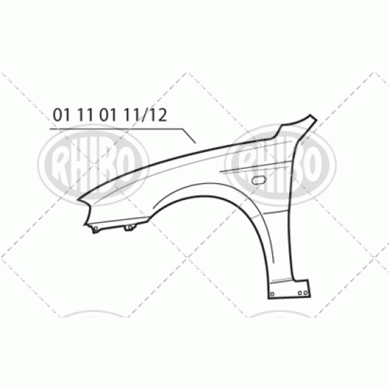 PARAFANGO ANT. DX ALFA ROMEO 147 2000-04