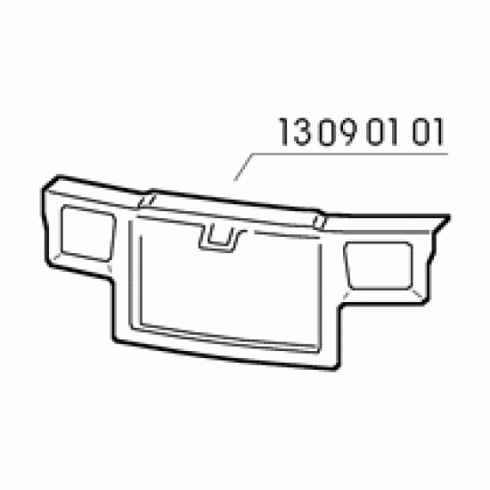 RIVESTIMENTO ANT.BATTICOFANO C/SEDI FARO  MERCEDES 202 C '93-