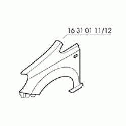 PARAFANGO ANT. SX ZAFIRA '05-11