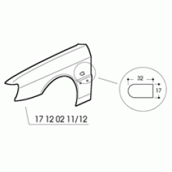PARAFANGO ANT. DX PEUGEOT 306  '93-96