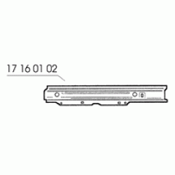 TRAVERSA ANT. INF. PEUGEOT 206 '98-09