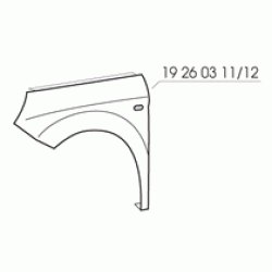 PARAFANGO ANT. SX SCENIC '03-08