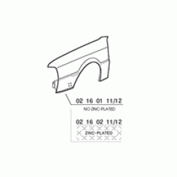 PARAFANGO ANT. DX AUDI 80 '86-91