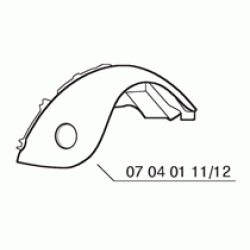 PARAFANGO ANT. SX DYANE 2C