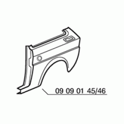 PARAFANGO POST. DX FIAT 126