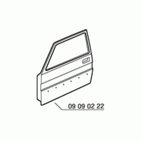 PORTA DX FIAT 126 FSM BIS